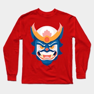 Cartoon Hannya Mask Long Sleeve T-Shirt